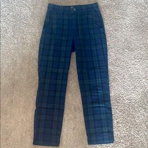 Plaid Hollister Pants